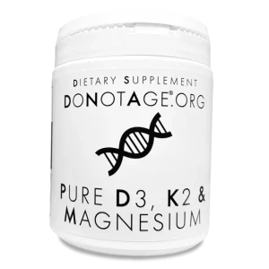 Pure Vitamin D3, K2 & Magnesium (60 capsules)